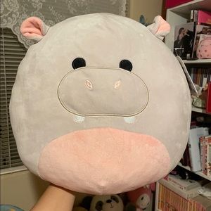 14" harrison the hippo squishmallow